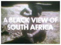 A Black View of South Africa